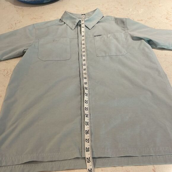 Columbia button down collared polo Omni-wick dry fit top SZ small - Picture 7 of 8